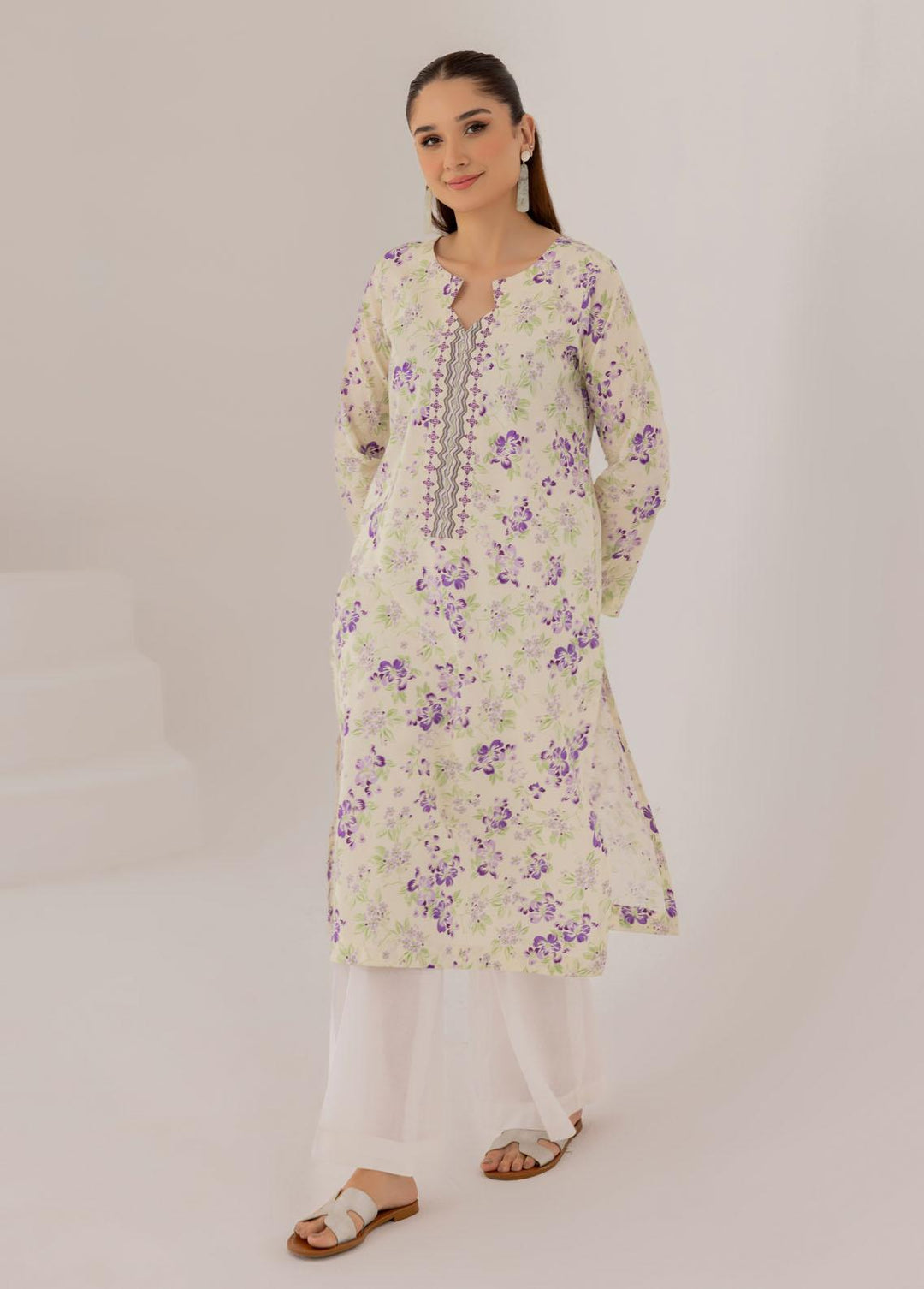 Esra Fashion Pret Printed Cambric Kurti ETK-23-10