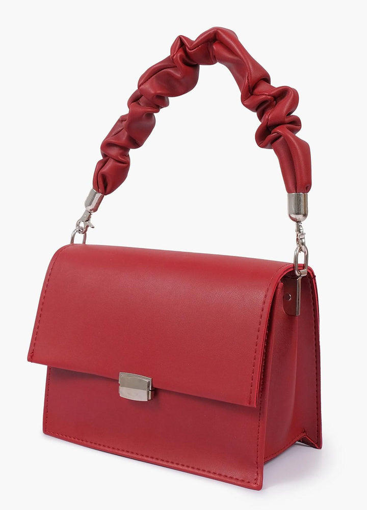 RTW Creation    Bag RTW23CB Maroon top-handle mini cross-body bag MCBN-03 - Women Cross Body Bags