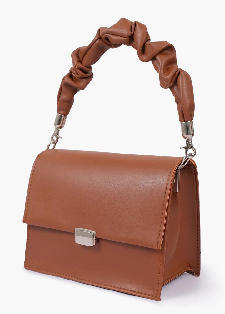 RTW Creation    Bag RTW23CB Brown top-handle mini cross-body bag MCBN-02 - Women Cross Body Bags