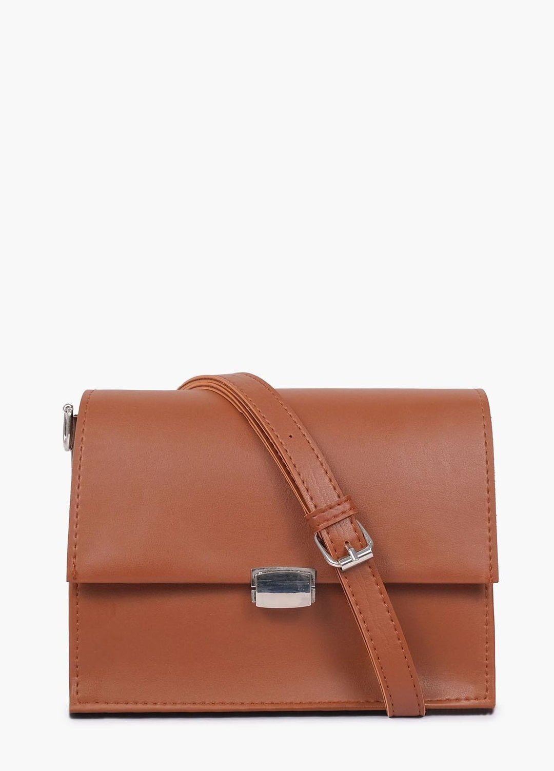 RTW Creation    Bag RTW23CB Brown top-handle mini cross-body bag MCBN-02 - Women Cross Body Bags