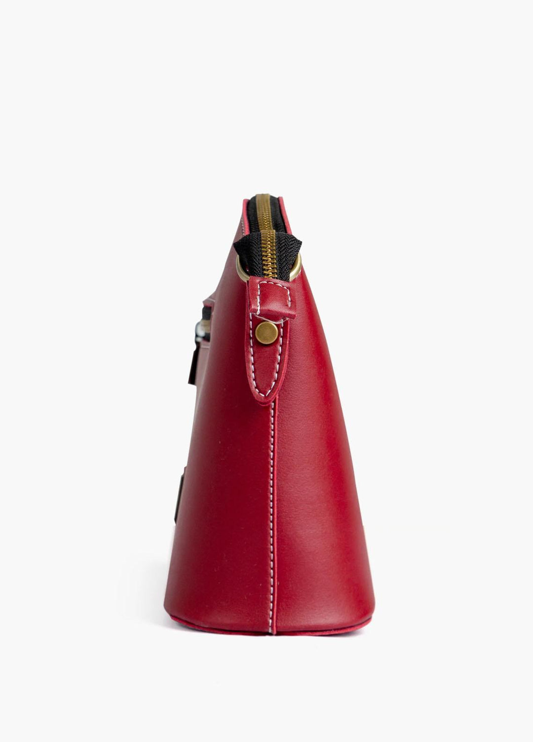 RTW Creation    Bag RTW23CB Maroon dome cross-body bag DCB-10 - Women Cross Body Bags