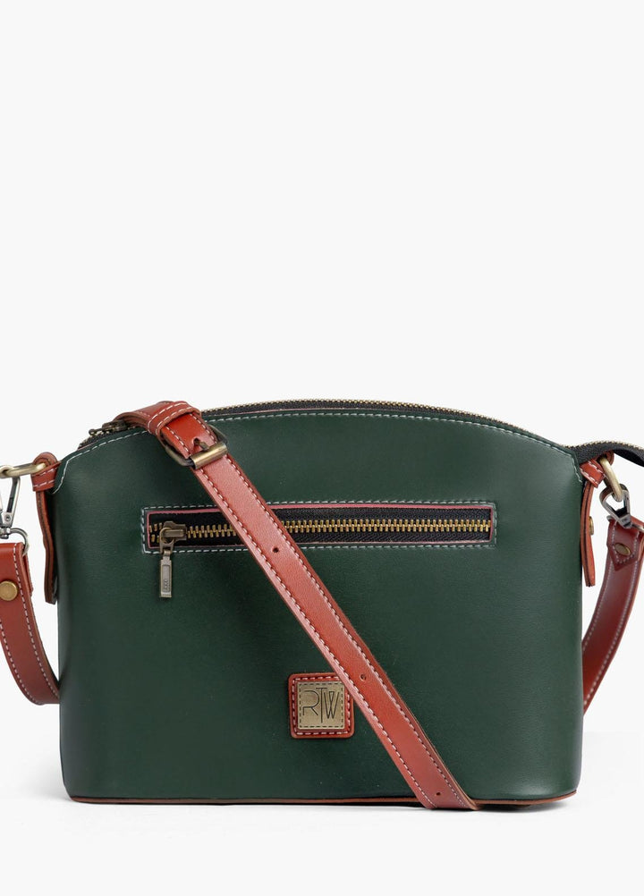 RTW Creation    Bag RTW23CB Army green dome cross-body bag DCB-01 - Women Cross Body Bags