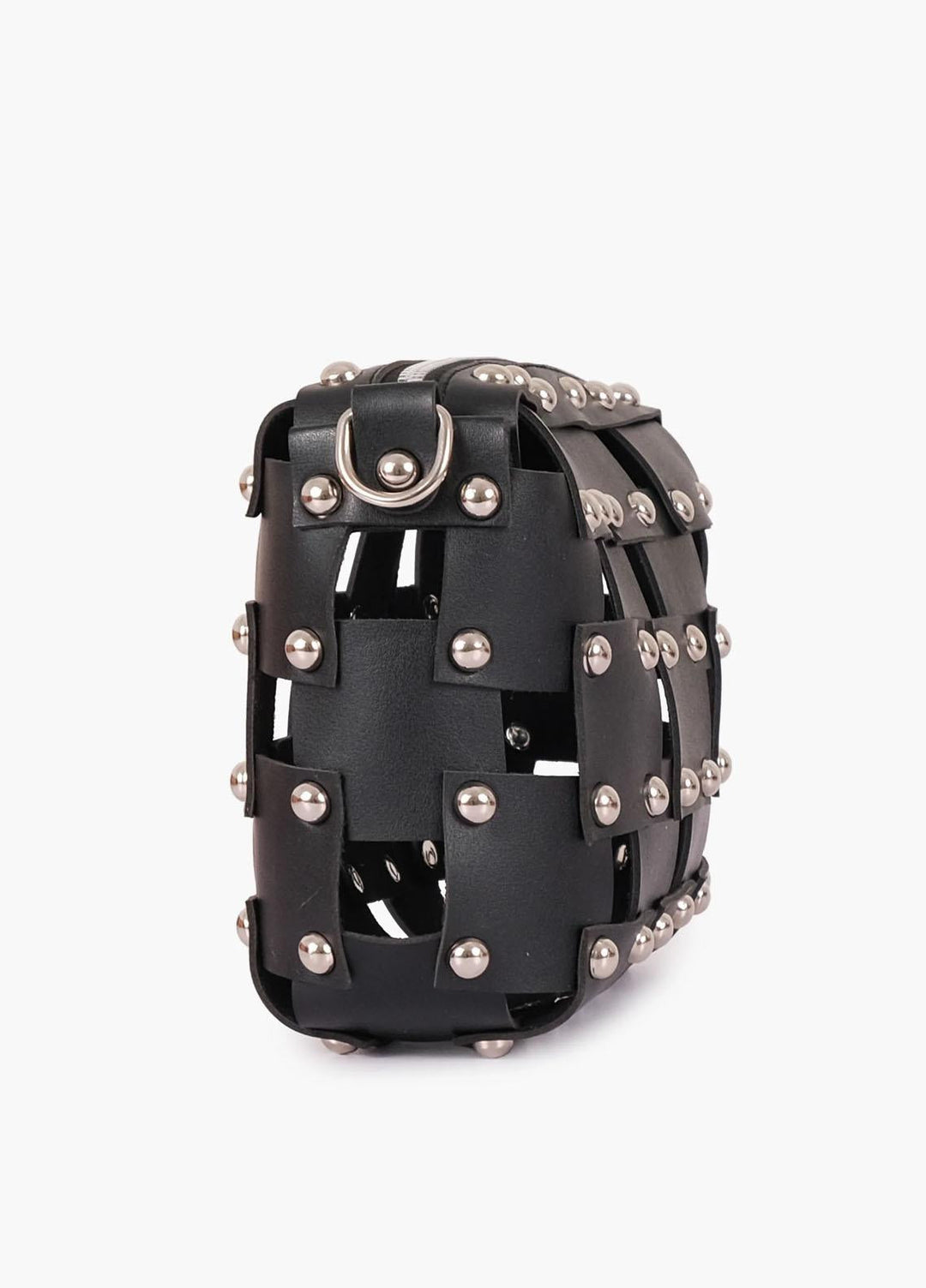 RTW Creation    Bag RTW23CB Black rivet cross-body bag RCB-01 - Women Cross Body Bags