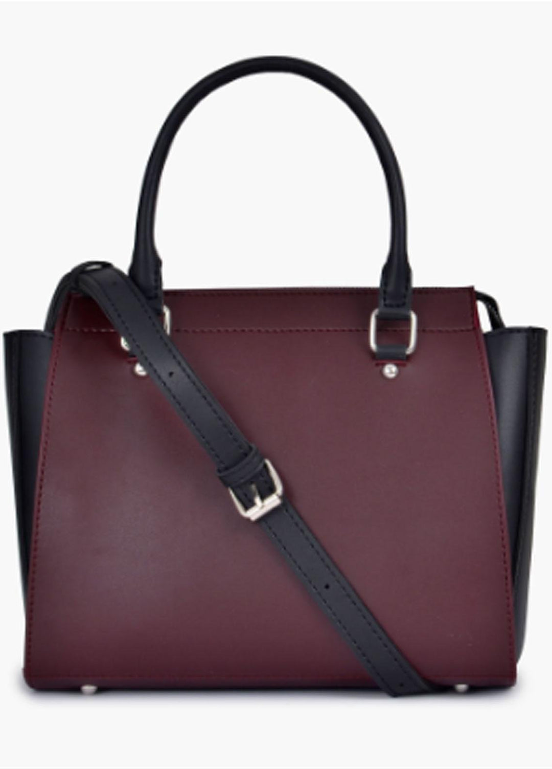 RTW Creation    Hand Bag Ckth-06 Burgundy Classic Top-Handle Bag - Women Hand Bags