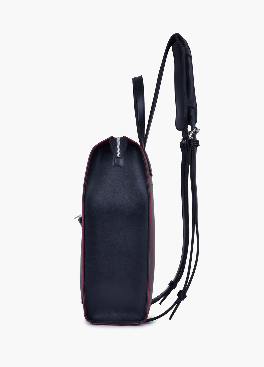 RTW Creation    Backpack ABP-08 Burgundy and black adventure backpack - School Bags and Backpacks