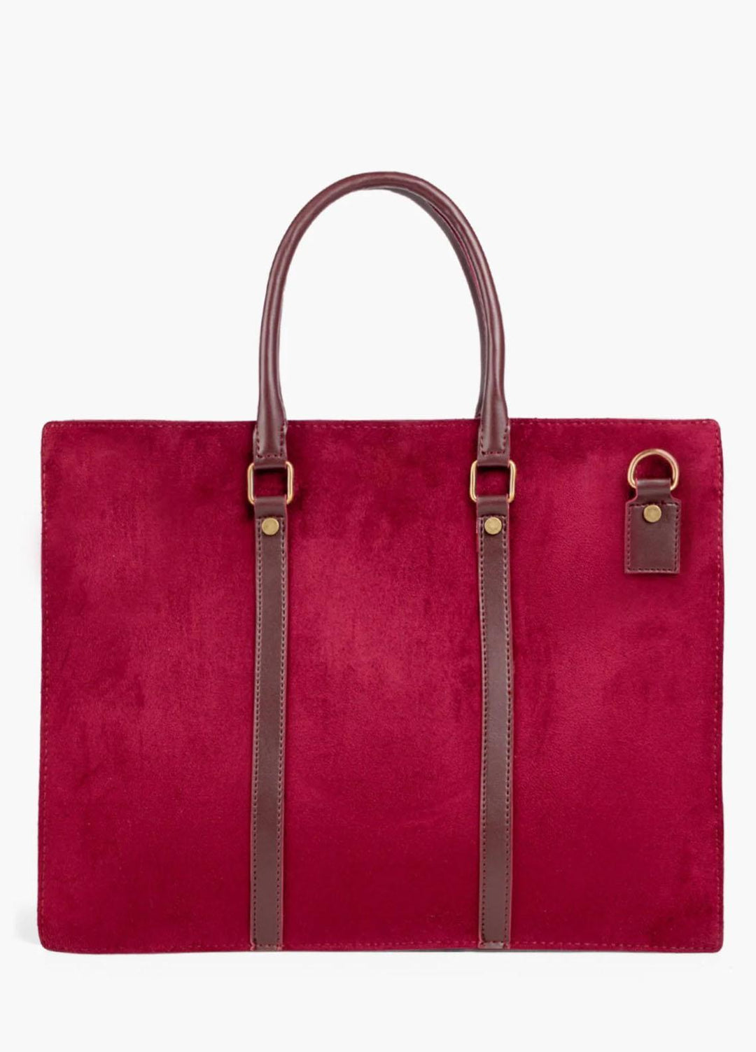RTW Creation    Laptop Bag TRW23LB DLB-03 Burgundy suede laptop bag - Women Laptop Bags