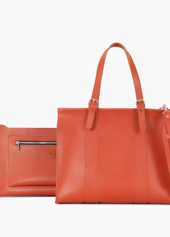 RTW Creation    Laptop Bag TRW23LB LBP-07 Rust laptop bag with sleeve - Women Laptop Bags