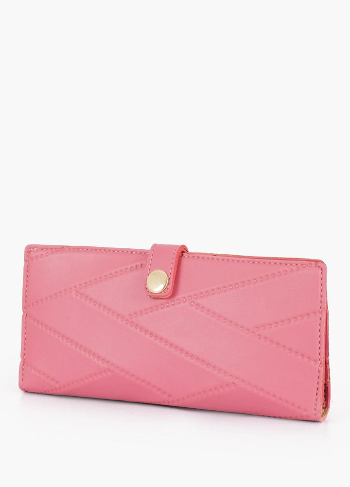 RTW Creation    Wallet RTW23WW Q2FW-10 Pink Quilted Two-Fold Wallet - Women Wallet Collection