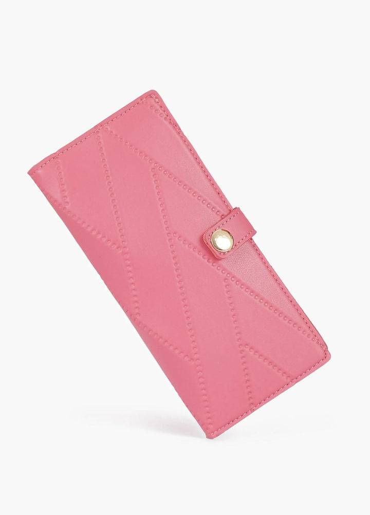 RTW Creation    Wallet RTW23WW Q2FW-10 Pink Quilted Two-Fold Wallet - Women Wallet Collection