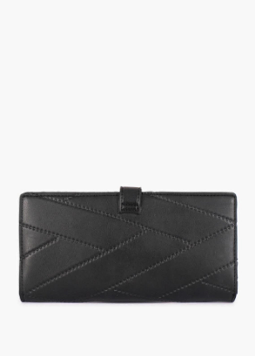 RTW Creation    Wallet RTW23WW Q2FW-07 Black Quilted Two-Fold Wallet - Women Wallet Collection