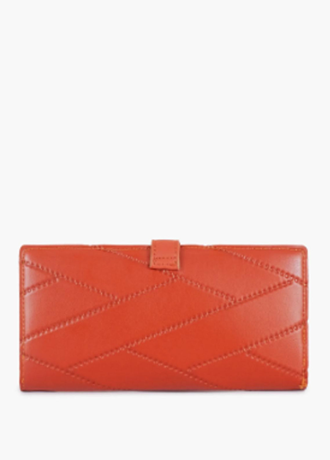 RTW Creation    Wallet RTW23WW Q2FW-06 Rust Quilted Two-Fold Wallet - Women Wallet Collection