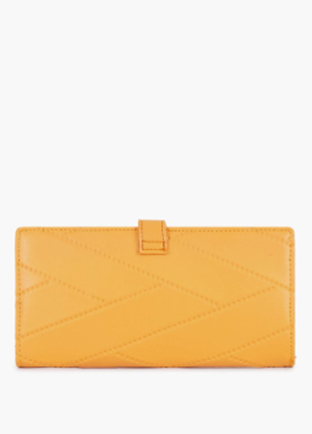 RTW Creation    Wallet RTW23WW Q2FW-02 Mustard Quilted Two-Fold Wallet - Women Wallet Collection