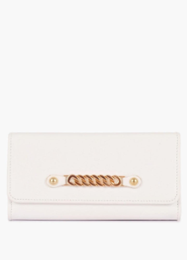 RTW Creation    Wallet RTW23WW 3FW-07 White Three-Fold Wallet - Women Wallet Collection