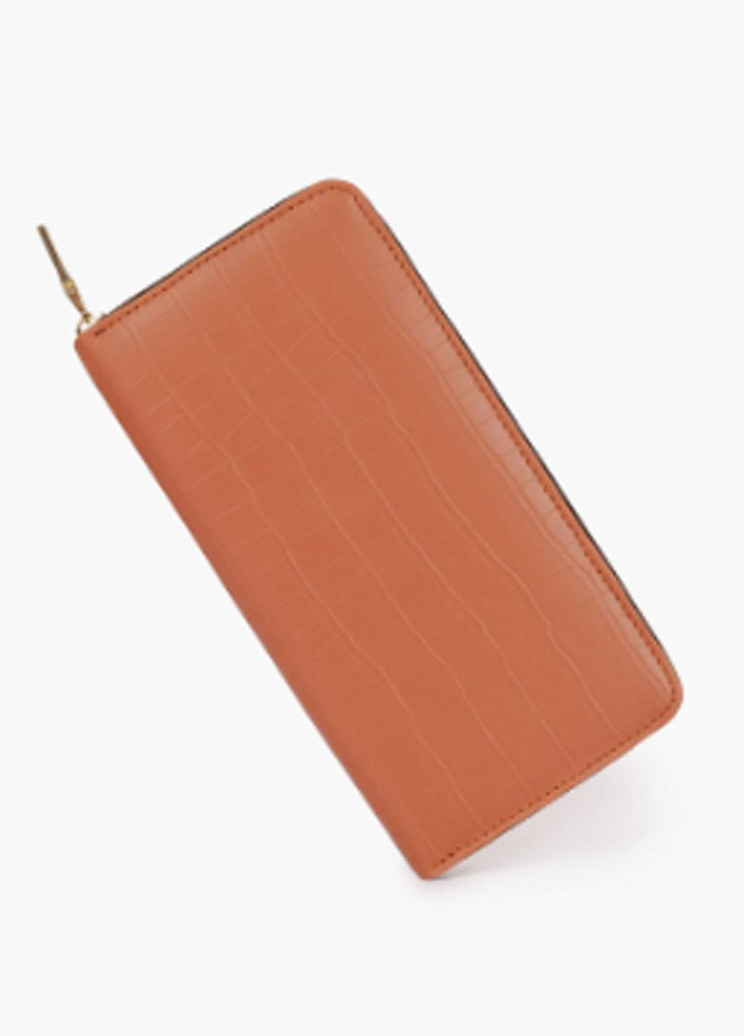 RTW Creation    Wallet RTW23WW WLT-08 Brown Crocodile Pattern Wallet - Women Wallet Collection