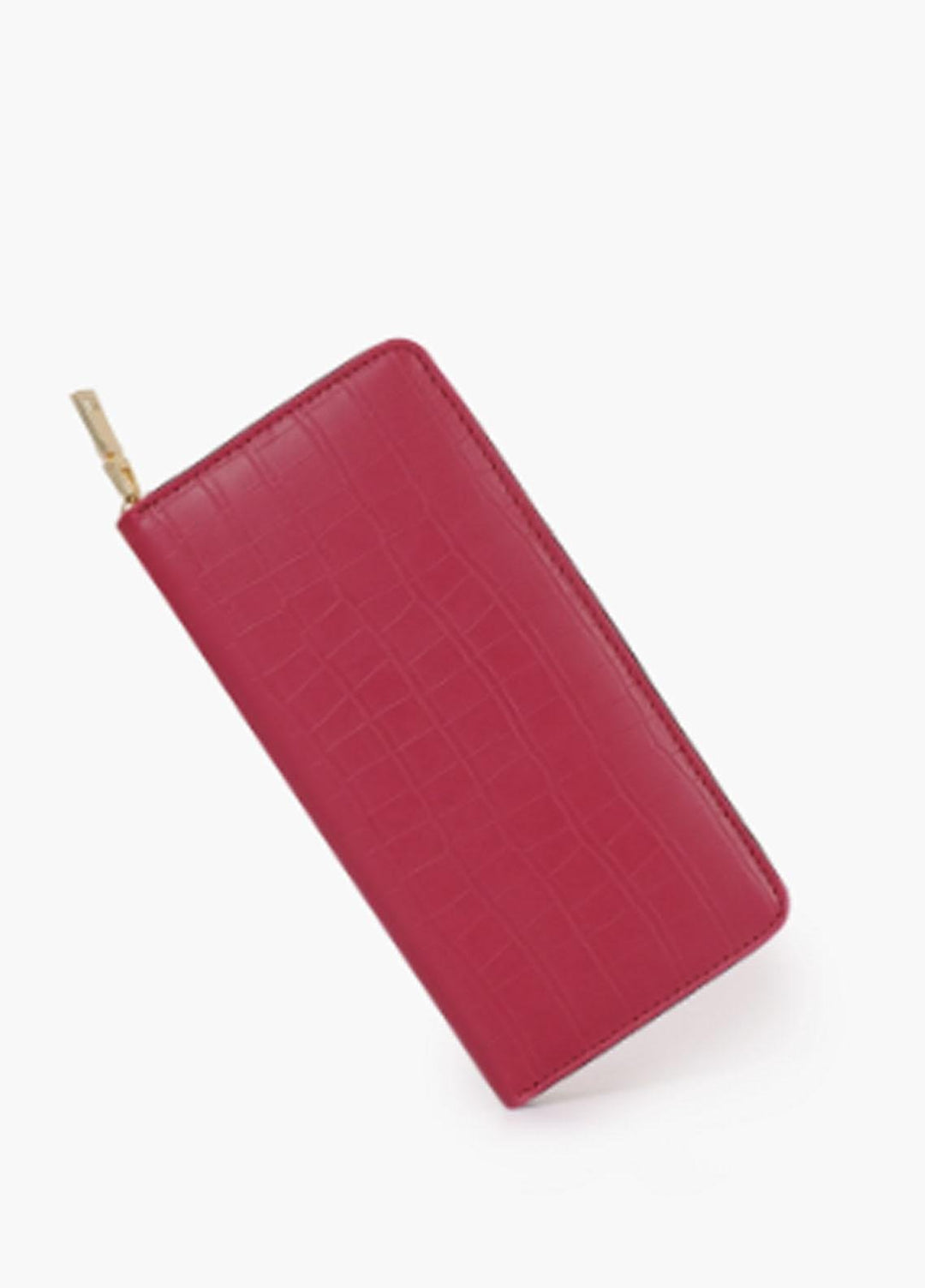 RTW Creation    Wallet RTW23WW WLT-05 Burgundy Crocodile Pattern Wallet - Women Wallet Collection