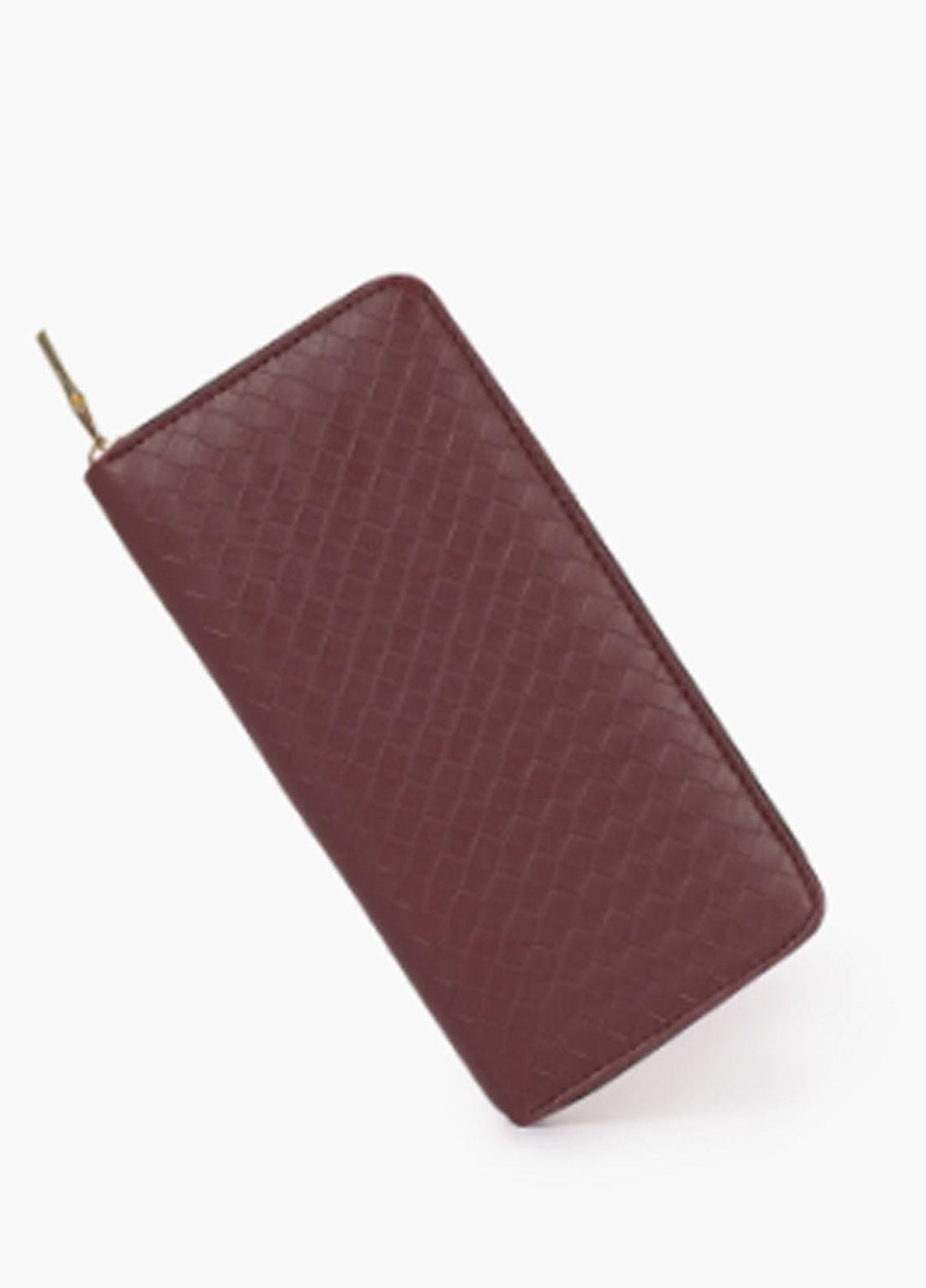 RTW Creation    Wallet RTW23WW WLT-03 Burgundy Weave Pattern Wallet - Women Wallet Collection