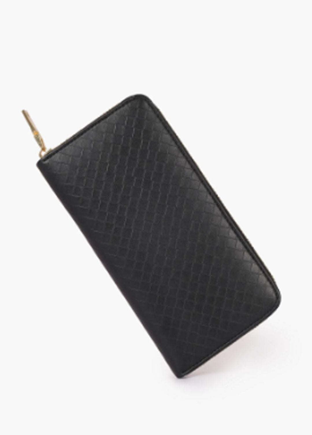 RTW Creation    Wallet RTW23WW WLT-01 Black Weave Pattern Wallet - Women Wallet Collection
