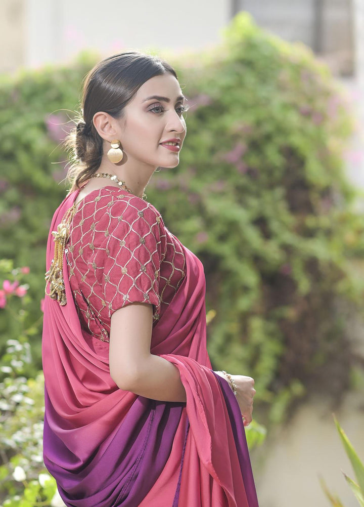 Rubys Couture Luxury Pret  Silk Saree 2708 DAASTAN-E-MUHABAT