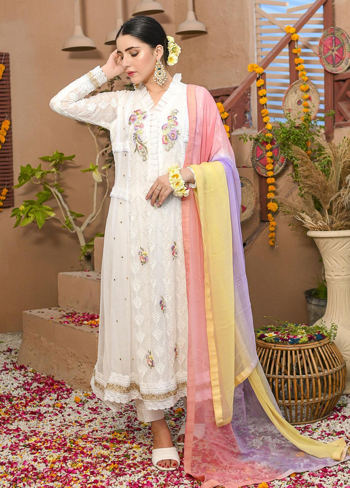 Rubys Couture Luxury Pret  Chiffon 2 Piece Suit Chandni