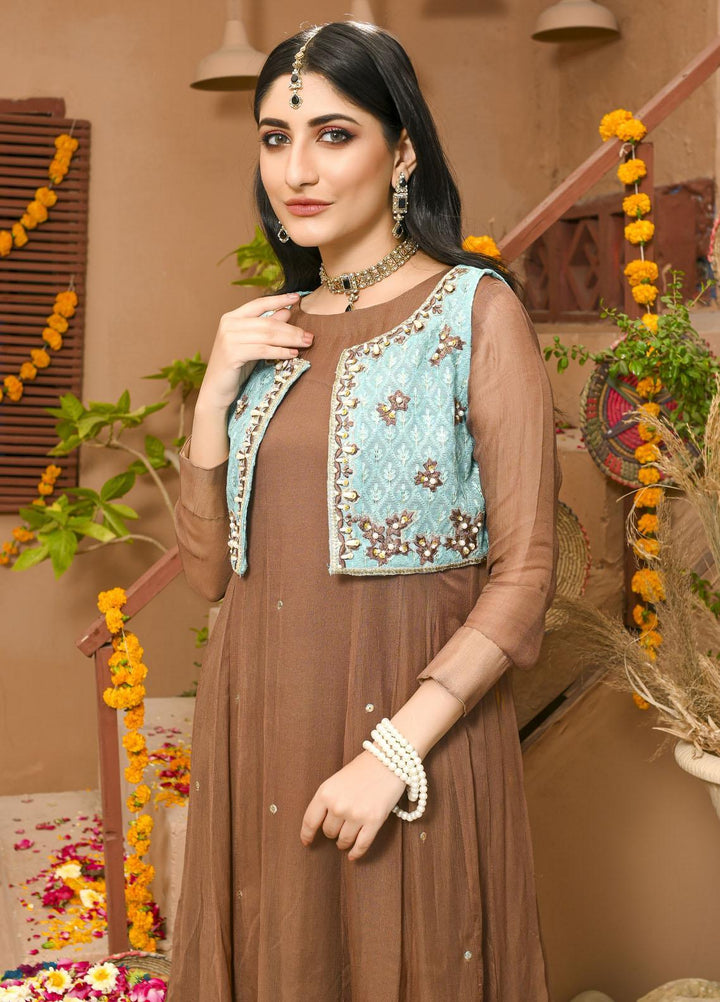 Rubys Couture Luxury Pret  Chiffon 2 Piece Suit Jahanara