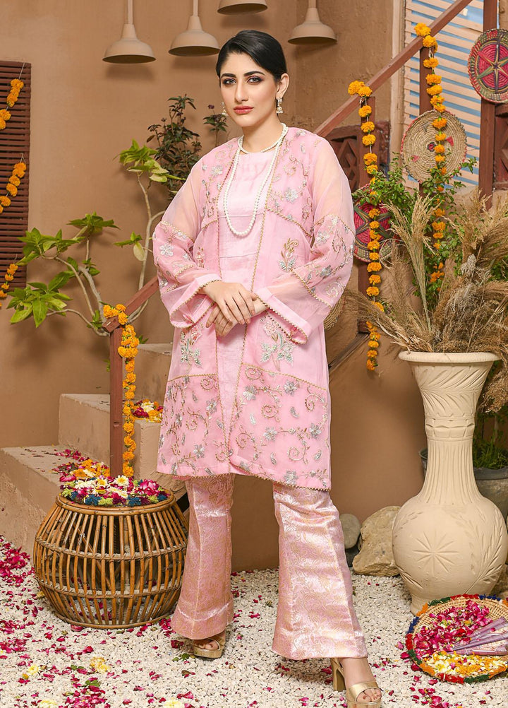 Rubys Couture Luxury Pret  Organza 2 Piece Suit Sehar
