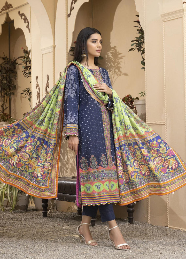 Rujhan Printed Lawn Suits Unstitched 3 Piece RJN22L-3 RPL- 001 - Summer Collection