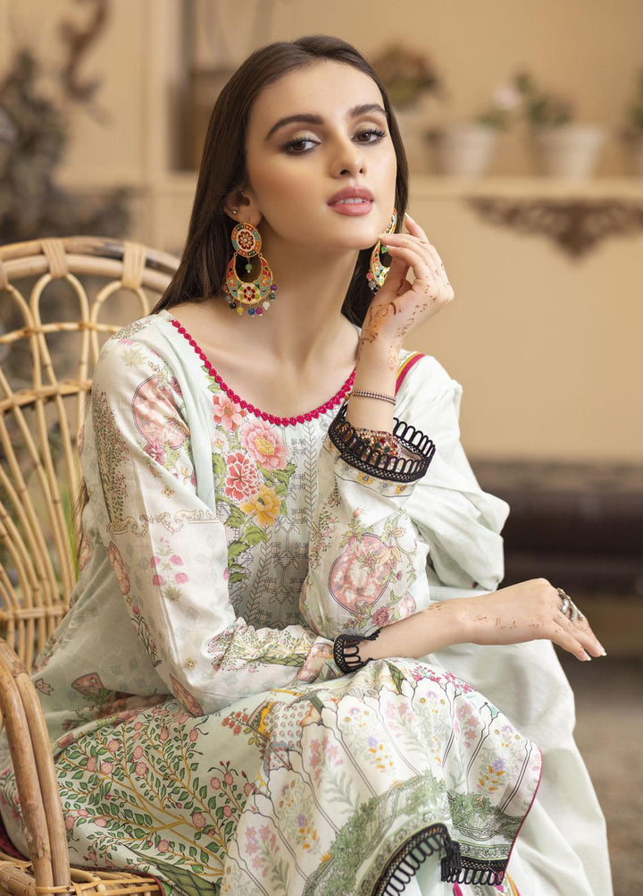 Rujhan Printed Lawn Suits Unstitched 3 Piece RJN22L-3 RPL- 005 - Summer Collection