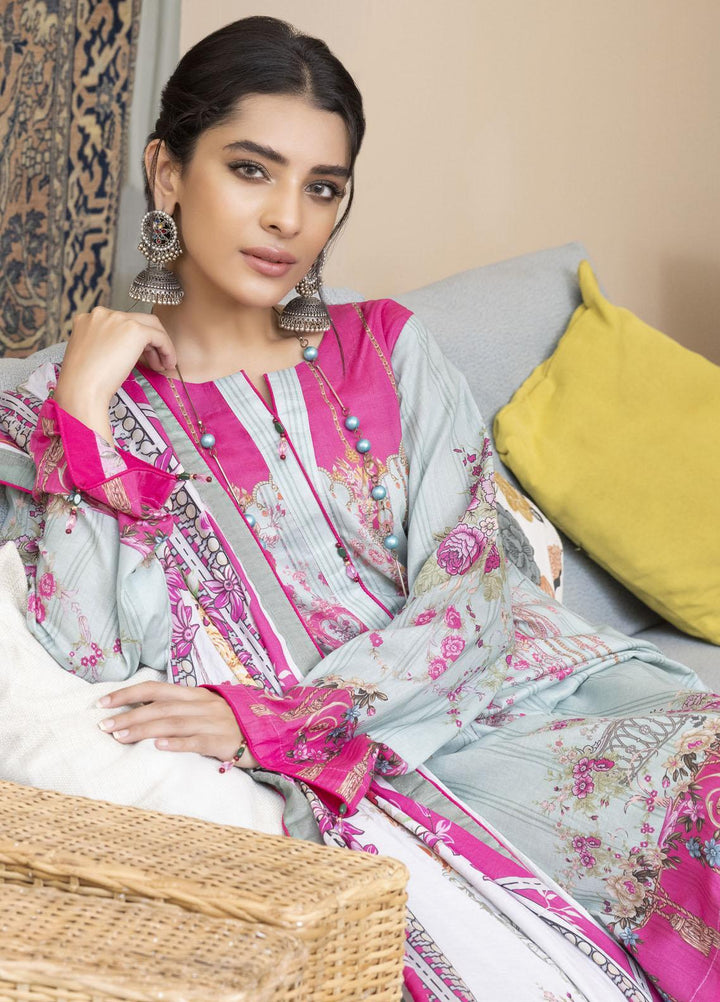 Rujhan Printed Lawn Suits Unstitched 3 Piece RJN22L-3 RPL- 009 - Summer Collection