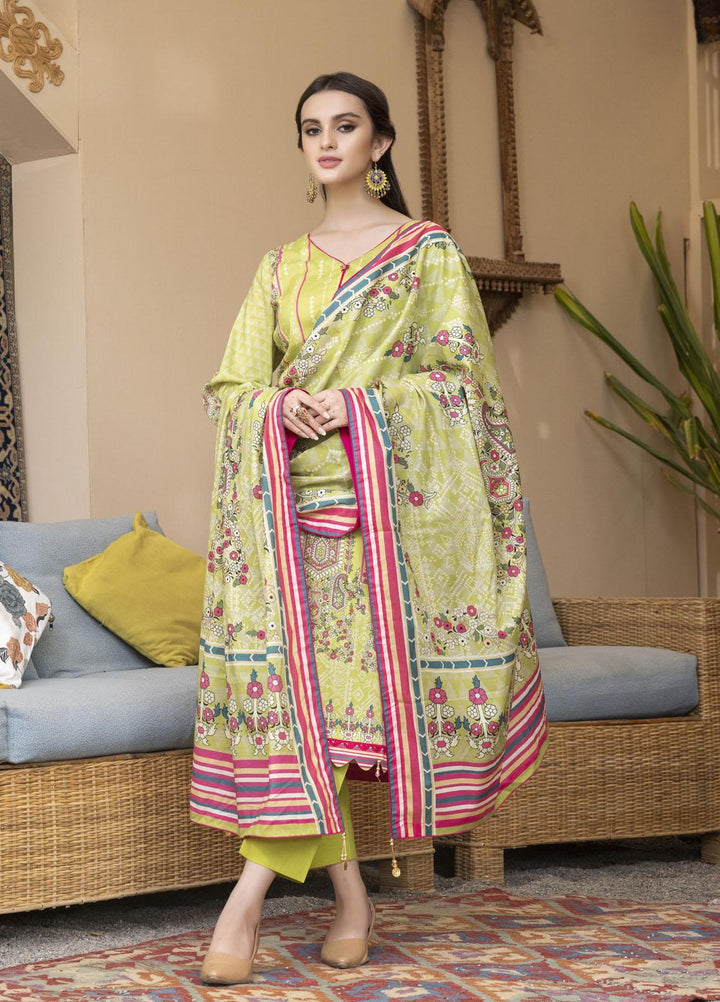 Rujhan Printed Lawn Suits Unstitched 3 Piece RJN22L-3 RPL- 010 - Summer Collection