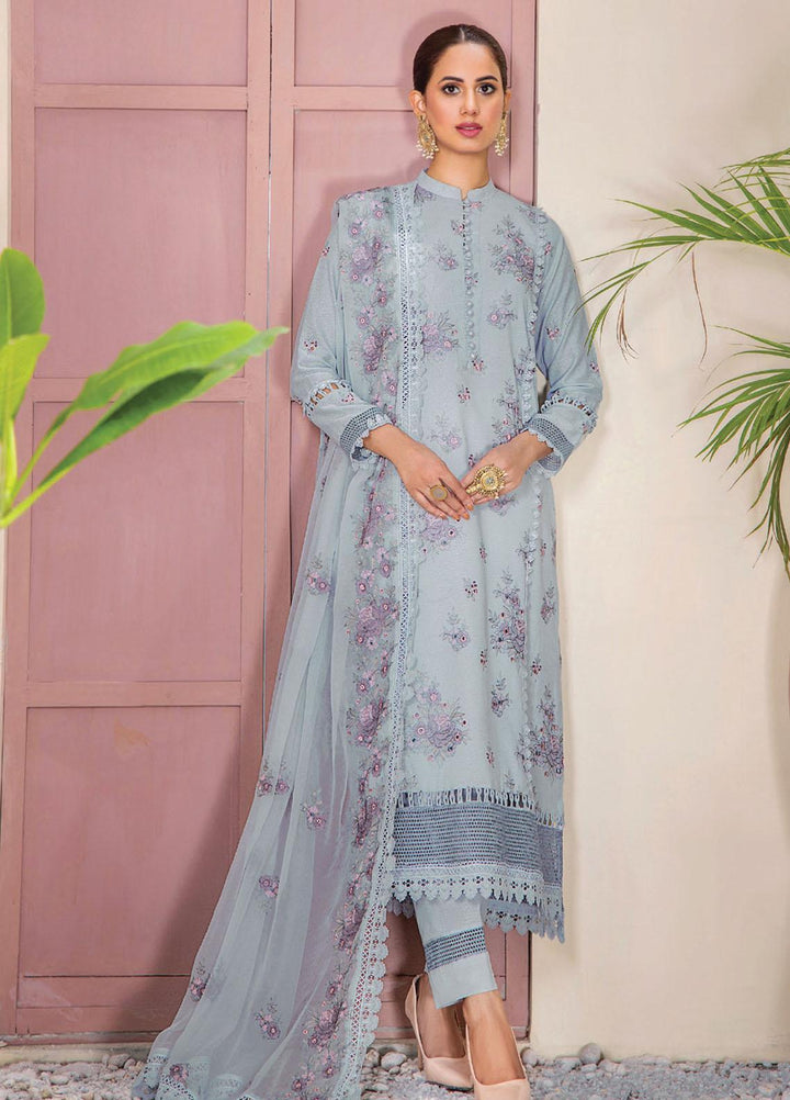 Rumli By Humdum Embroidered Karandi Suits Unstitched 3 Piece HD23RM D-07 - Formal Collection