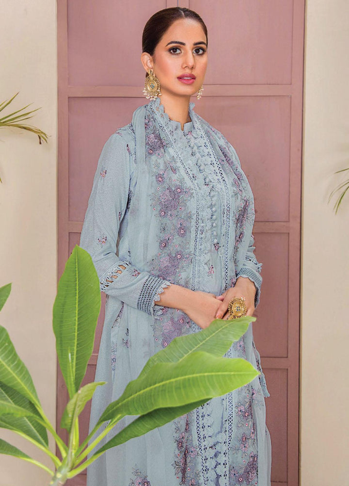 Rumli By Humdum Embroidered Karandi Suits Unstitched 3 Piece HD23RM D-07 - Formal Collection