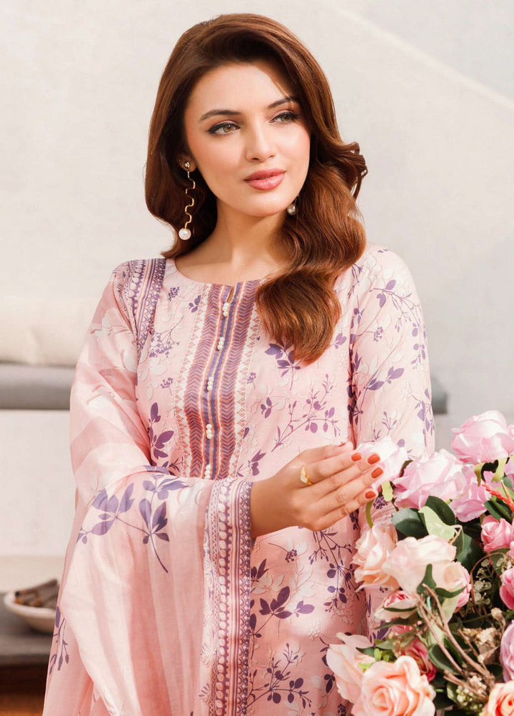 Rung By Motifz Printed Lawn Suit Unstitched 3 Piece MT24L-V1 4545 Rubab - Summer Collection