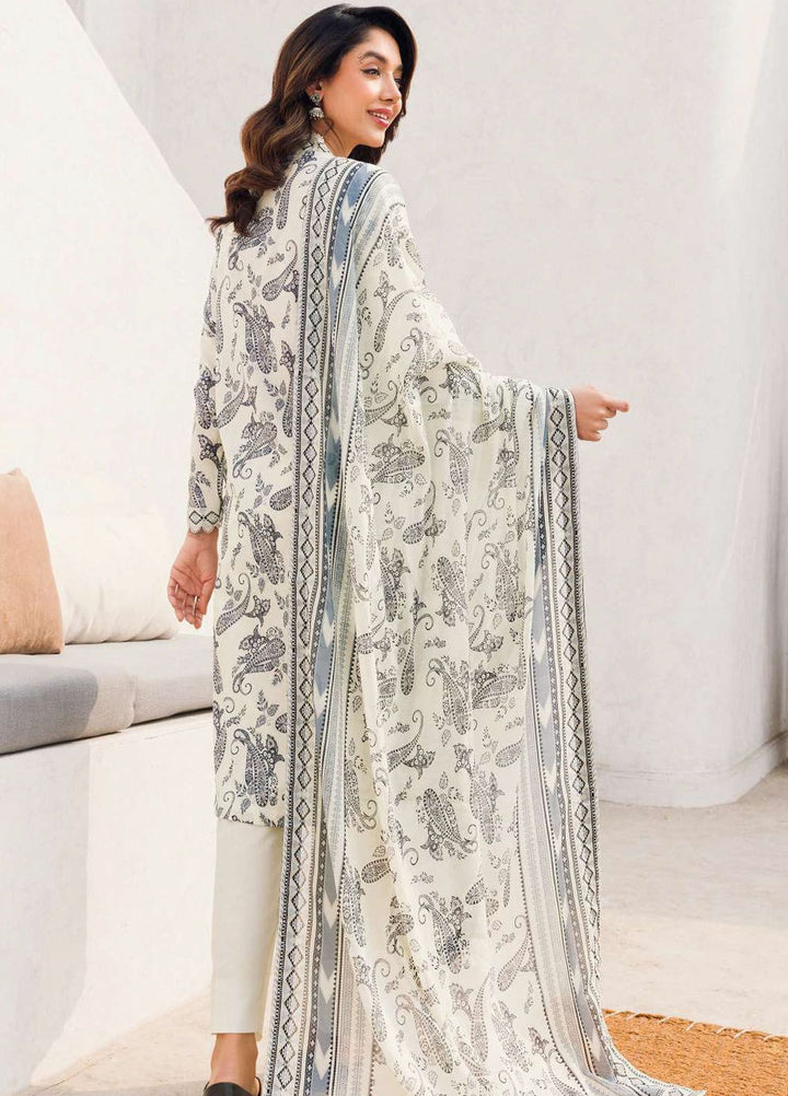 Rung By Motifz Printed Lawn Suit Unstitched 3 Piece MT24L-V1 4546 Jahan Aara - Summer Collection