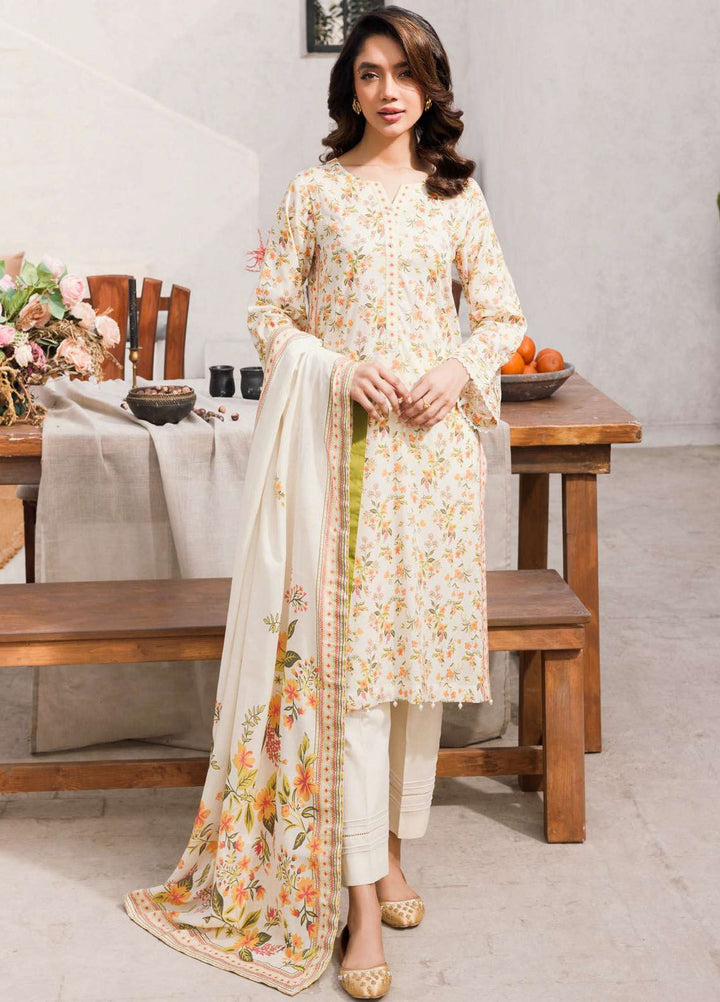 Rung By Motifz Printed Lawn Suit Unstitched 3 Piece MT24L-V1 4547 Zaib - Summer Collection