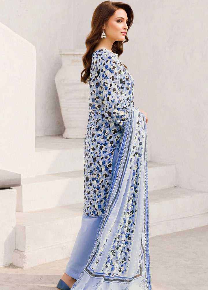 Rung By Motifz Printed Lawn Suit Unstitched 3 Piece MT24L-V1 4548 Noor Jahan - Summer Collection