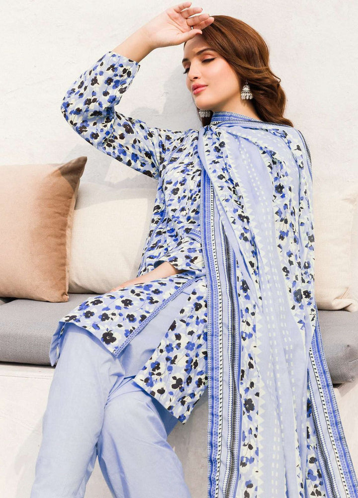 Rung By Motifz Printed Lawn Suit Unstitched 3 Piece MT24L-V1 4548 Noor Jahan - Summer Collection