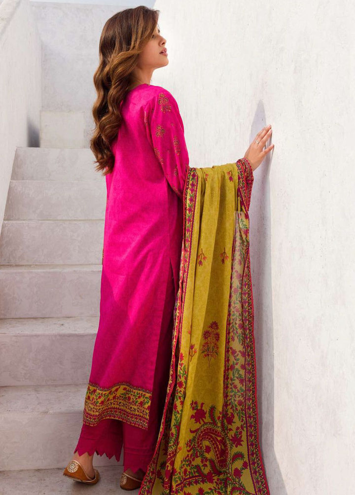 Rung By Motifz Printed Lawn Suit Unstitched 3 Piece MT24L-V2 4582 Saba - Summer Collection