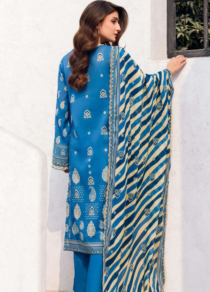 Rung By Motifz Printed Lawn Suit Unstitched 3 Piece MT24L-V2 4583 Zaba - Summer Collection