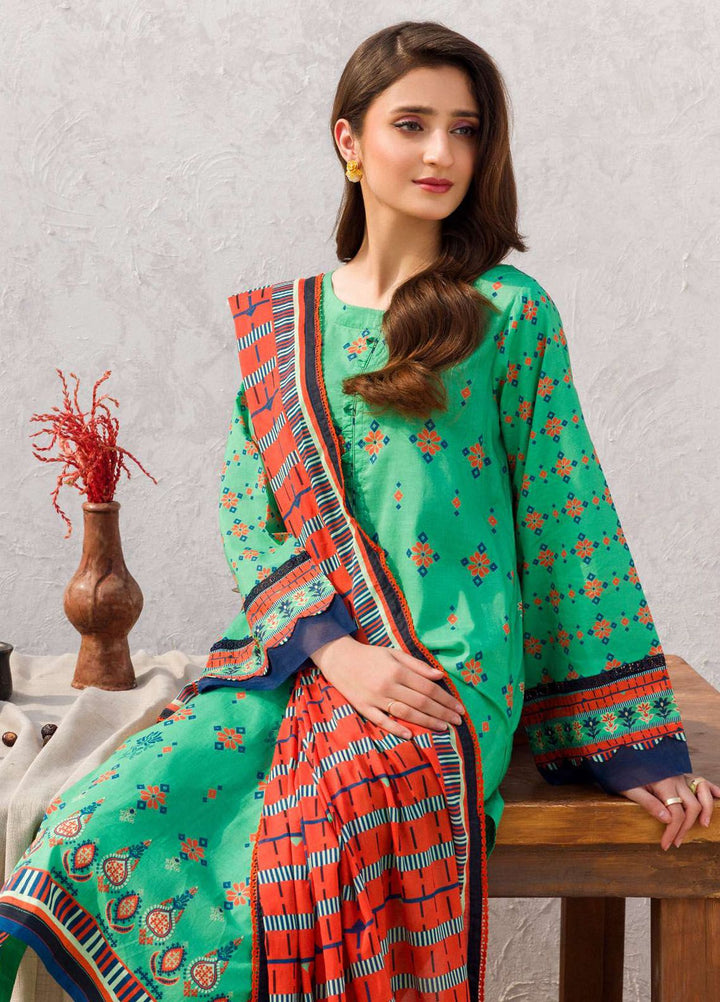 Rung By Motifz Printed Lawn Suit Unstitched 3 Piece MT24L-V2 4584 Mumtaz - Summer Collection