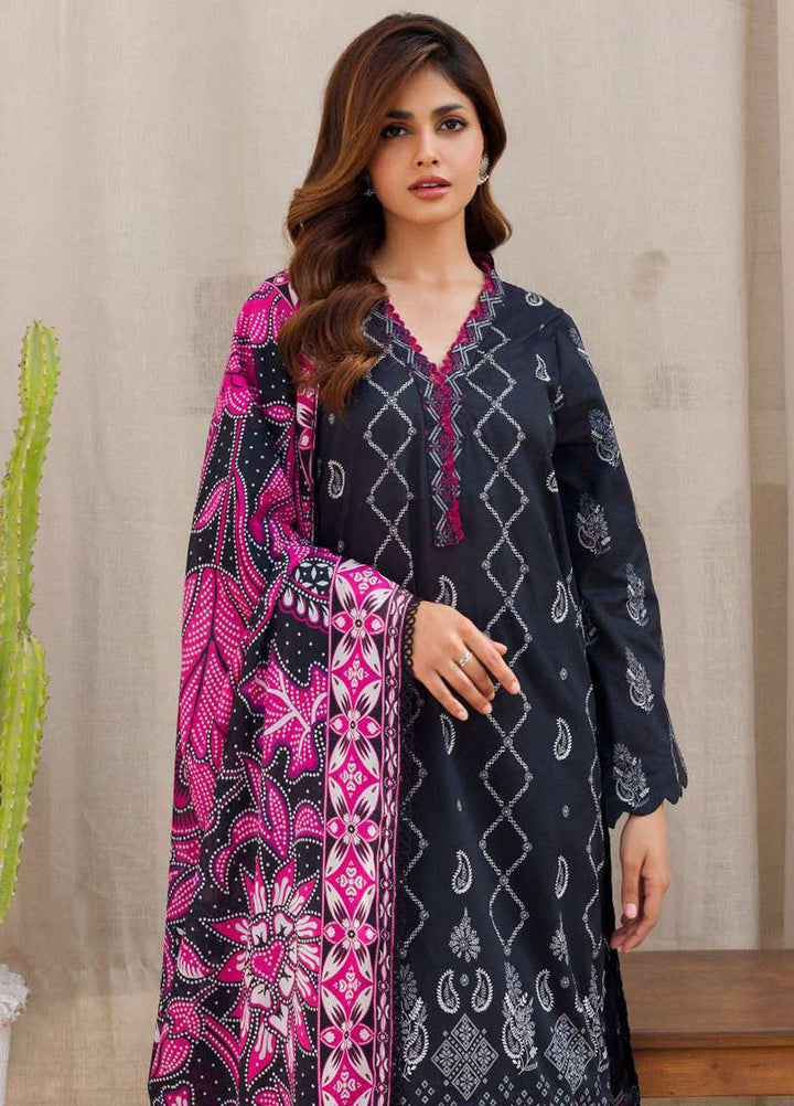Rung By Motifz Printed Lawn Suit Unstitched 3 Piece MT24L-V2 4585 Mahtab - Summer Collection