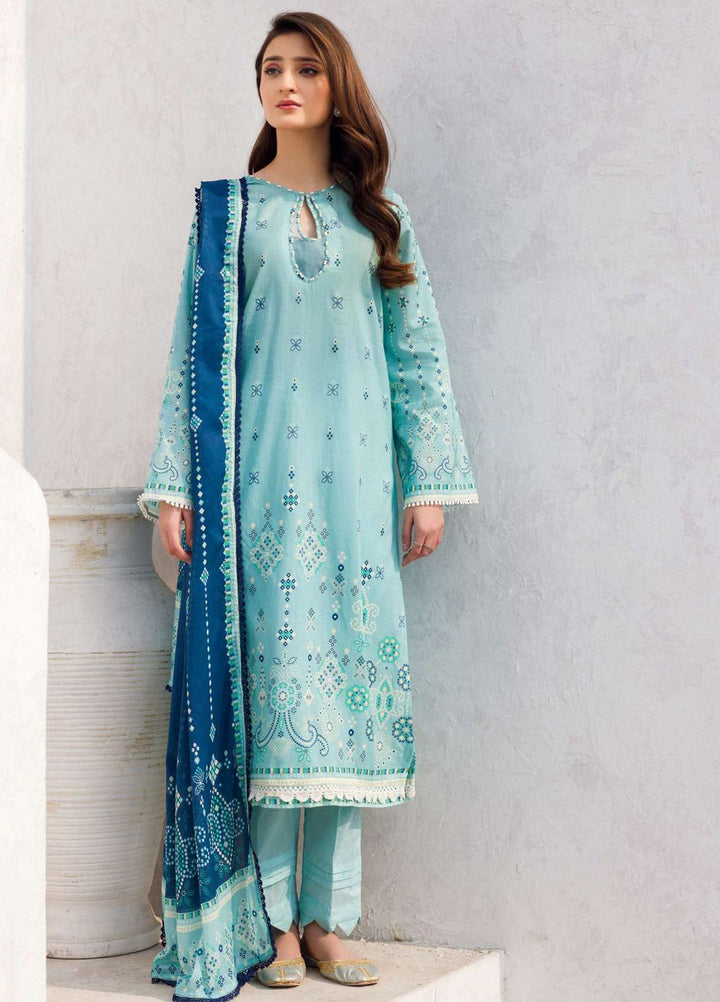 Rung By Motifz Printed Lawn Suit Unstitched 3 Piece MT24L-V2 4587 Bano - Summer Collection