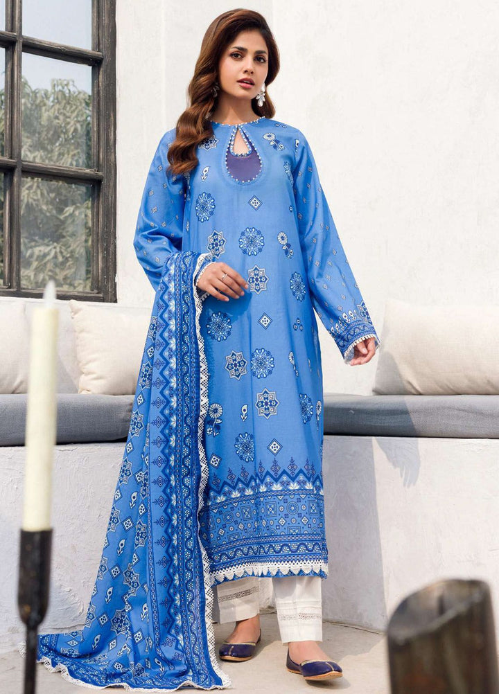 Rung By Motifz Printed Lawn Suit Unstitched 3 Piece MT24L-V2 4588 Sarina - Summer Collection