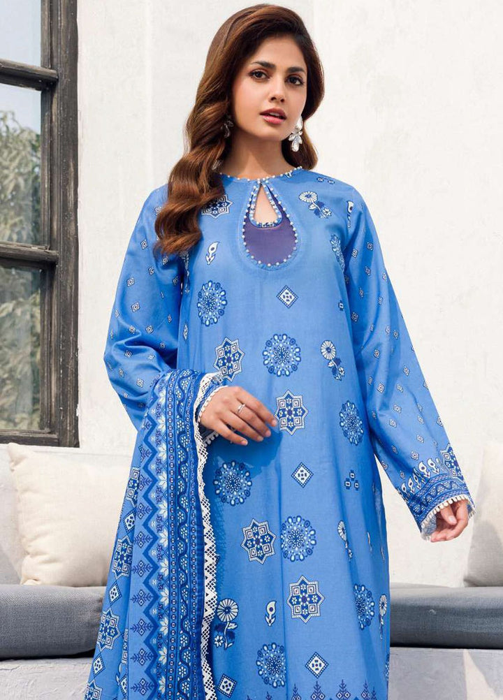 Rung By Motifz Printed Lawn Suit Unstitched 3 Piece MT24L-V2 4588 Sarina - Summer Collection