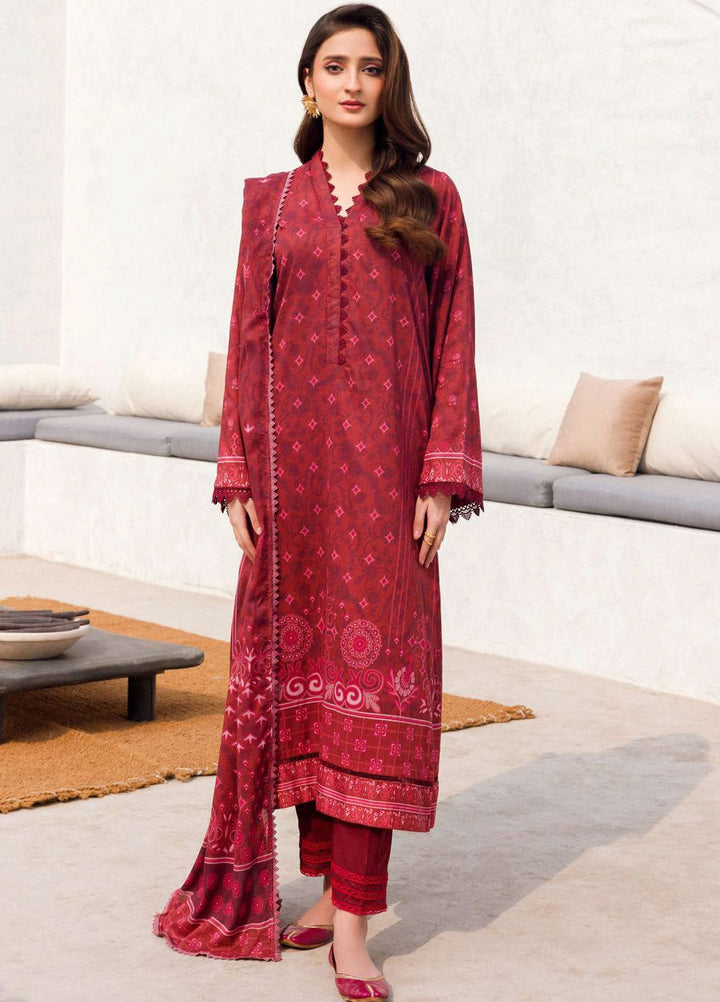 Rung By Motifz Printed Lawn Suit Unstitched 3 Piece MT24L-V2 4590 Anmol - Summer Collection