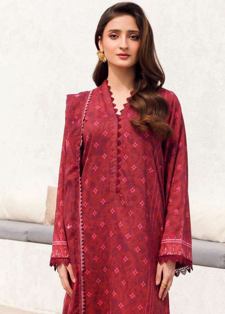 Rung By Motifz Printed Lawn Suit Unstitched 3 Piece MT24L-V2 4590 Anmol - Summer Collection