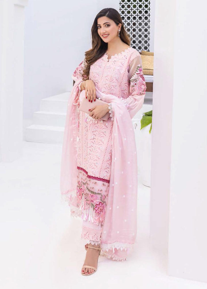 Rungkari By Mahiymaan Embroidered Lawn Suits Unstitched 3 Piece MAH23R A01 - Summer Collection