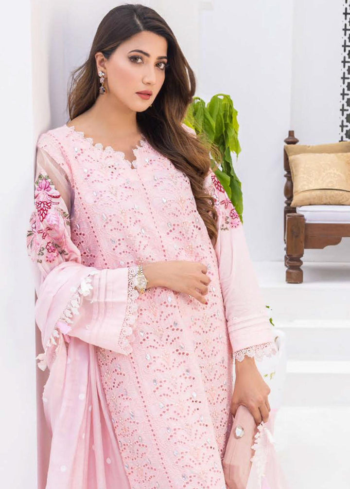 Rungkari By Mahiymaan Embroidered Lawn Suits Unstitched 3 Piece MAH23R A01 - Summer Collection