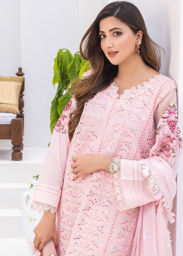 Rungkari By Mahiymaan Embroidered Lawn Suits Unstitched 3 Piece MAH23R A01 - Summer Collection