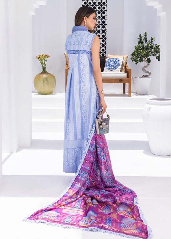 Rungkari By Mahiymaan Embroidered Lawn Suits Unstitched 3 Piece MAH23R A03 - Summer Collection