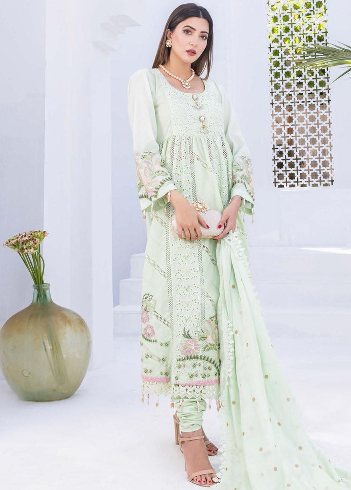 Rungkari By Mahiymaan Embroidered Lawn Suits Unstitched 3 Piece MAH23R A05 - Summer Collection